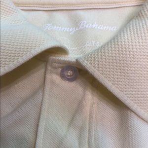 Pale yellow Tommy Bahama XL Polo